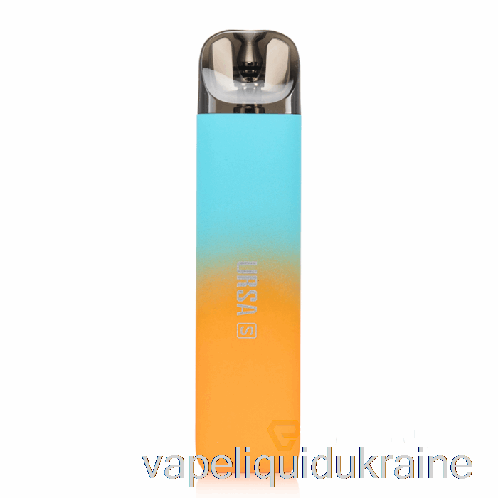 Vape Liquid Ukraine Lost Vape URSA S 16W Pod Kit Cyan Orange